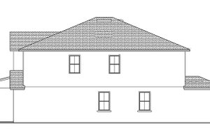 Exterior - Other Elevation for Colonial House Plan #1058-68 - 4 bed, 3 bath