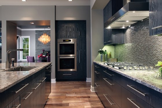 Interior - Kitchen 3 for Contemporary House Plan #928-261 - 4 bed, 4.5 bath