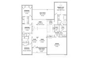 Cottage Style House Plan - 4 Beds 3 Baths 2186 Sq/Ft Plan #1096-98 