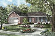 Country Style House Plan - 3 Beds 2 Baths 1193 Sq/Ft Plan #17-3169 