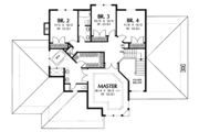 Contemporary Style House Plan - 4 Beds 3 Baths 2913 Sq/Ft Plan #48-739 