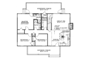 Farmhouse Style House Plan - 4 Beds 4 Baths 1970 Sq/Ft Plan #17-2016 