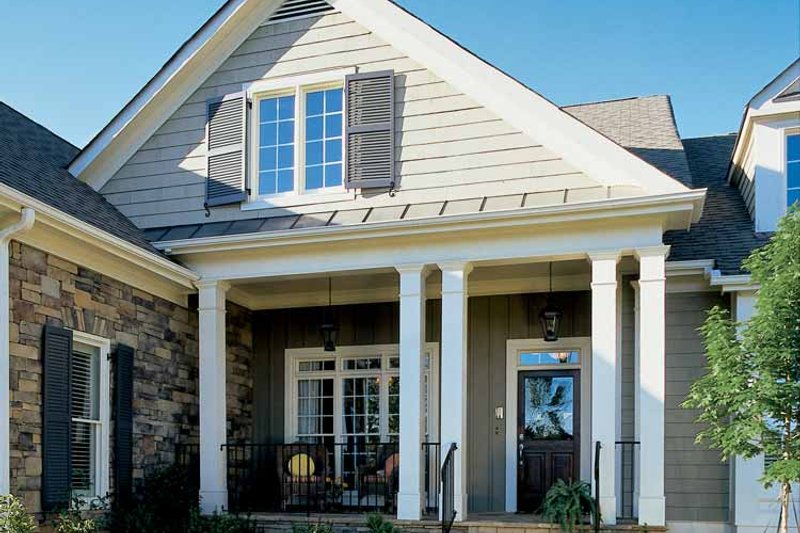 House Blueprint - Exterior - Front Elevation 5 for Craftsman House Plan #927-917 - 3 bed, 2.5 bath