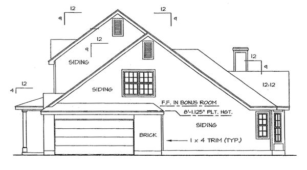 Architectural House Design - Country Floor Plan - Other Floor Plan #472-155