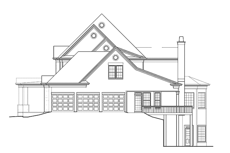 Home Plan - Floor Plan - Other Floor for Colonial House Plan #119-413 - 4 bed, 3 bath