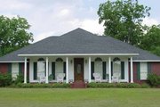 Country Style House Plan - 3 Beds 3 Baths 1785 Sq/Ft Plan #44-200 