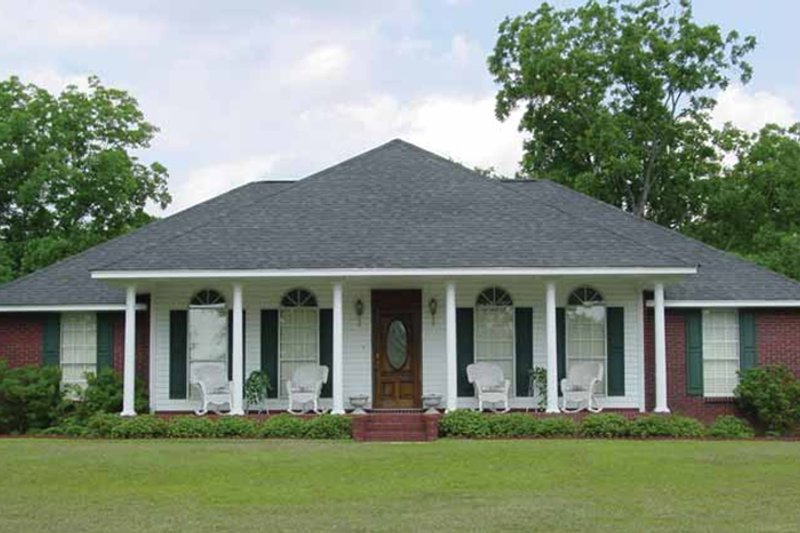 Dream House Plan - Exterior - Front Elevation 3 for Country House Plan #44-200 - 3 bed, 3 bath
