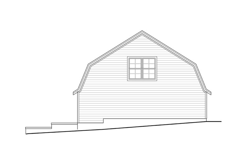 House Plan Design - Exterior - Other Elevation 1 for Farmhouse House Plan #124-1313, 0 bath