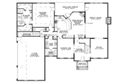 Colonial Style House Plan - 5 Beds 3.5 Baths 3978 Sq/Ft Plan #17-2803 