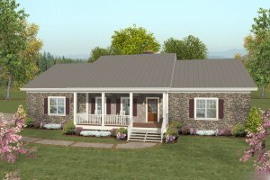 Traditional Exterior - Front Elevation Plan #56-606