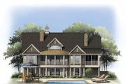 Colonial Style House Plan - 4 Beds 4 Baths 2977 Sq/Ft Plan #929-810 