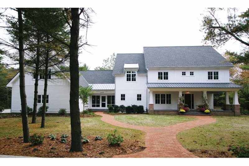 Home Plan - Exterior - Front Elevation 5 for Colonial House Plan #928-97 - 4 bed, 3.5 bath