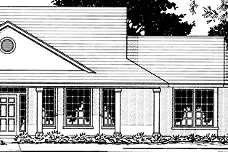 Dream House Plan - Country Exterior - Front Elevation Plan #472-338