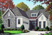 European Style House Plan - 3 Beds 2.5 Baths 2687 Sq/Ft Plan #34-194 