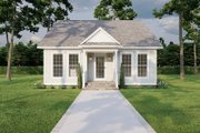 Traditional Style House Plan - 3 Beds 2 Baths 1284 Sq/Ft Plan #923-325 