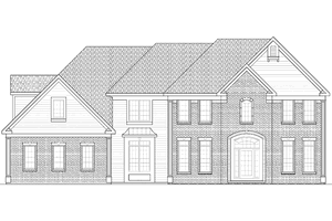 Home Plan - Classical Exterior - Front Elevation Plan #328-413