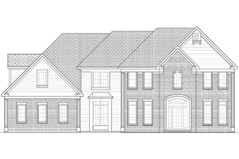 Home Plan - Classical Exterior - Front Elevation Plan #328-413