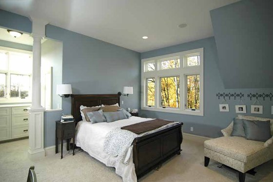 Interior - Bedroom for European House Plan #928-25 - 6 bed, 3.5 bath