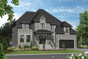 Traditional Exterior - Front Elevation Plan #25-4632