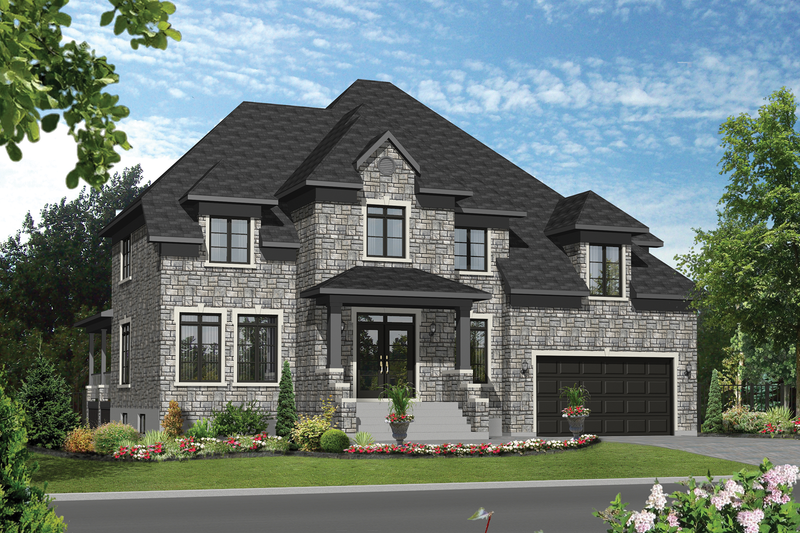 Traditional Style House Plan - 4 Beds 2 Baths 4122 Sq/Ft Plan #25-4632