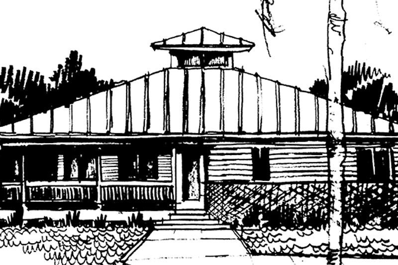 Dream House Plan - Country Exterior - Front Elevation Plan #972-1