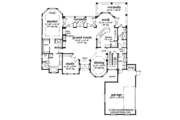 Traditional Style House Plan - 3 Beds 3 Baths 2891 Sq/Ft Plan #930-43 