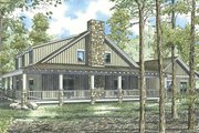 Country Style House Plan - 10 Beds 3.5 Baths 4134 Sq/Ft Plan #17-2917 