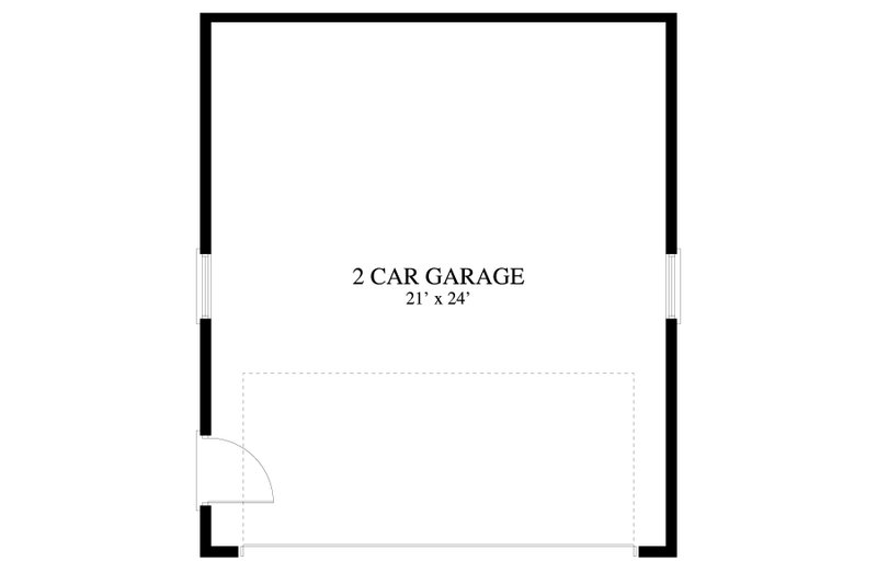 Dream House Plan - Floor Plan - Main Floor for Traditional House Plan #1060-78, 0 bath