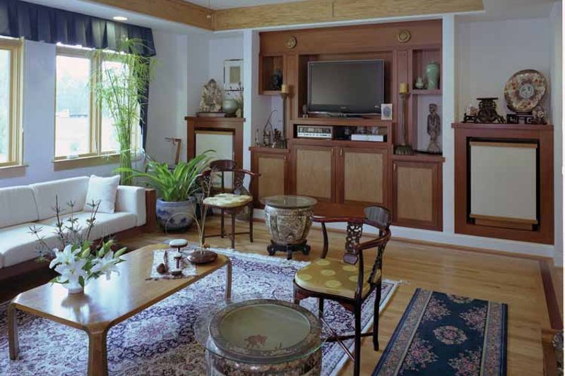 Dream House Plan - Interior - Family Room for Traditional House Plan #939-2 - 4 bed, 3.5 bath