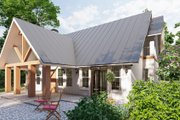 Craftsman Style House Plan - 3 Beds 2 Baths 1702 Sq/Ft Plan #54-557 