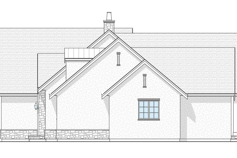 Dream House Plan - Exterior - Other Elevation 1 for European House Plan #1114-124 - 3 bed, 2.5 bath