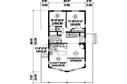 Ranch Style House Plan - 2 Beds 1 Baths 924 Sq/Ft Plan #25-4359 