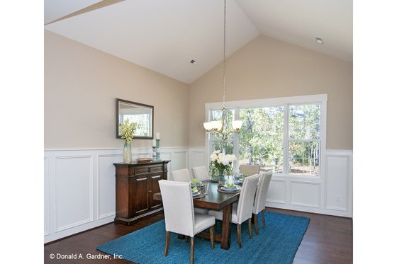 Interior - Dining Room for European House Plan #929-958 - 4 bed, 3 bath