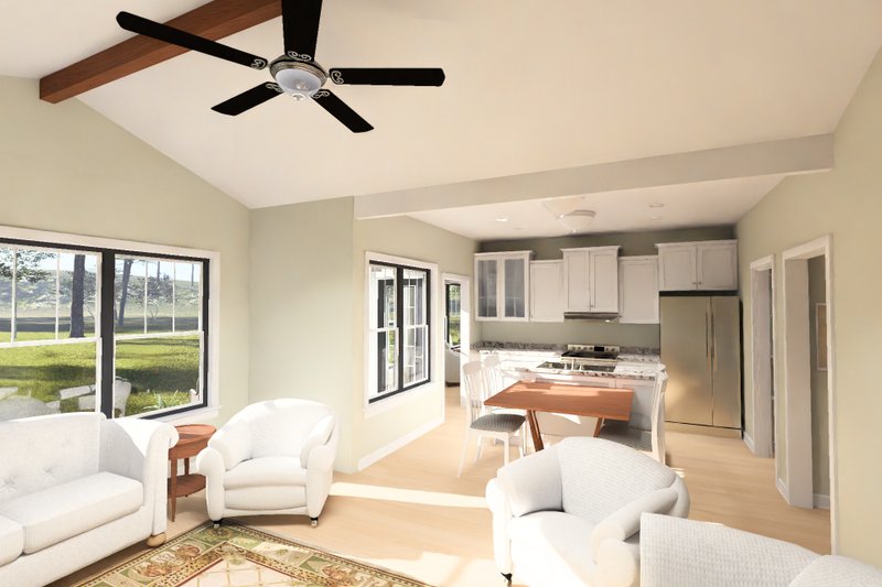 Home Plan - Interior - Family Room 3 for Modern House Plan #513-2486 - 4 bed, 4 bath