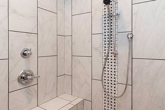 Interior - Master Bathroom 2 for Ranch House Plan #70-1485 - 3 bed, 2 bath