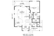 Farmhouse Style House Plan - 3 Beds 2.5 Baths 1854 Sq/Ft Plan #932-703 