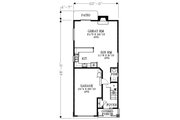 Craftsman Style House Plan - 3 Beds 2 Baths 1672 Sq/Ft Plan #53-520 