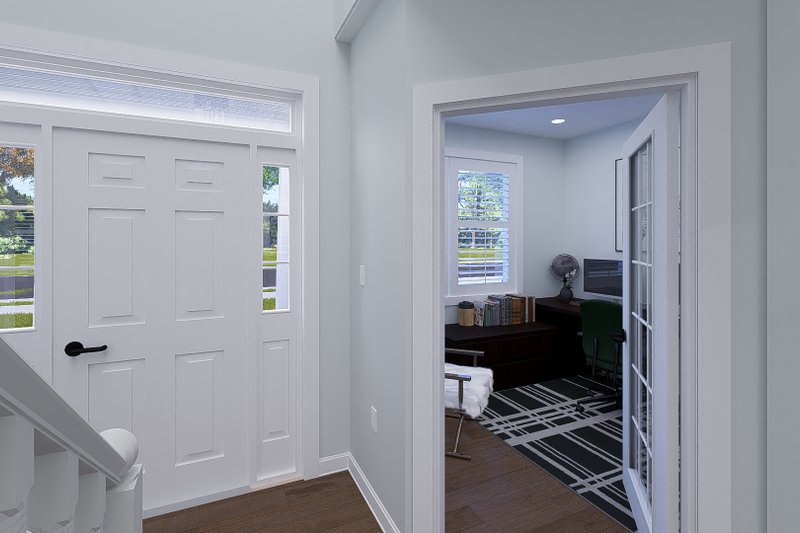 House Design - Interior - Entry 2 for Farmhouse House Plan #1060-262 - 4 bed, 2.5 bath