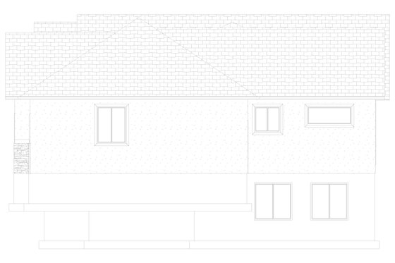 Exterior - Other Elevation 1 for Craftsman House Plan #1060-266 - 2 bed, 2 bath