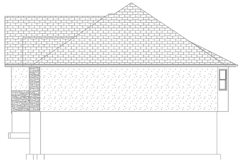 Architectural House Design - Exterior - Other Elevation for Ranch House Plan #1060-35 - 5 bed, 3 bath