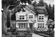 Craftsman Style House Plan - 4 Beds 3.5 Baths 2717 Sq/Ft Plan #927-935 