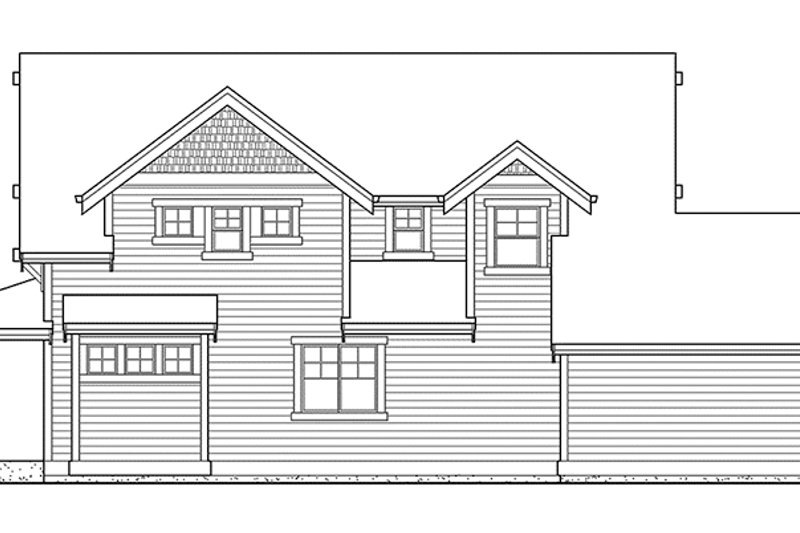 Home Plan - Exterior - Other Elevation 1 for Craftsman House Plan #132-358 - 3 bed, 2.5 bath