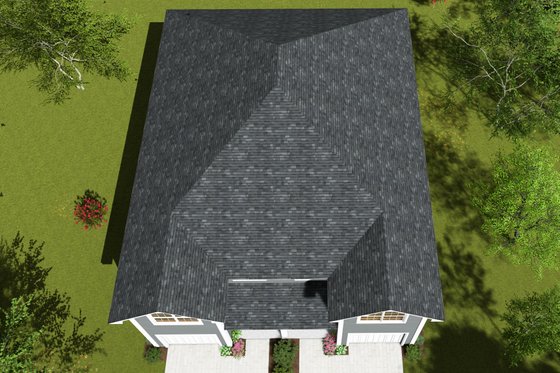 Exterior - Other Elevation 3 for Cottage House Plan #513-2253 - 6 bed, 5 bath