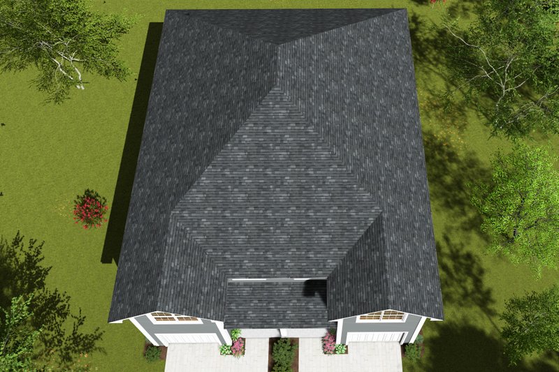 Home Plan - Exterior - Other Elevation 3 for Cottage House Plan #513-2253 - 6 bed, 5 bath