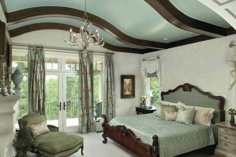 Architectural House Design - Interior - Master Bedroom for Country House Plan #928-183 - 3 bed, 3 bath