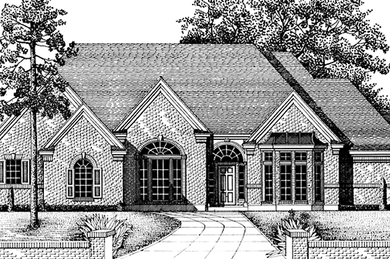 House Design - Country Exterior - Front Elevation Plan #974-47