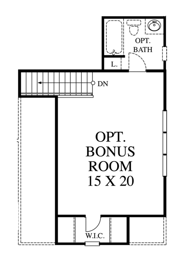 Home Plan - Ranch Floor Plan - Other Floor Plan #1053-44