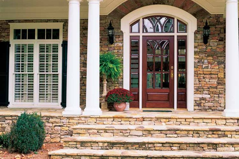 House Plan Design - Exterior - Front Elevation 3 for Colonial House Plan #71-148 - 4 bed, 4.5 bath