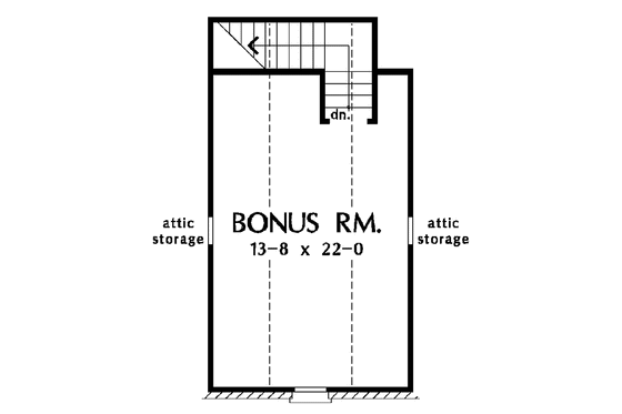Floor Plan - Other Floor for Traditional House Plan #929-717 - 3 bed, 2 bath