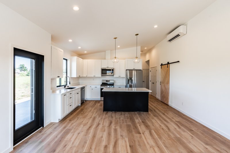 Architectural House Design - Interior - Kitchen 3 for Barndominium House Plan #1070-121 - 1 bed, 1 bath